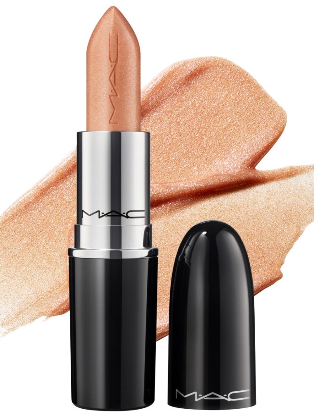 MAC Lustreglass Sheer-Shine Lipstick 512 Party Trick